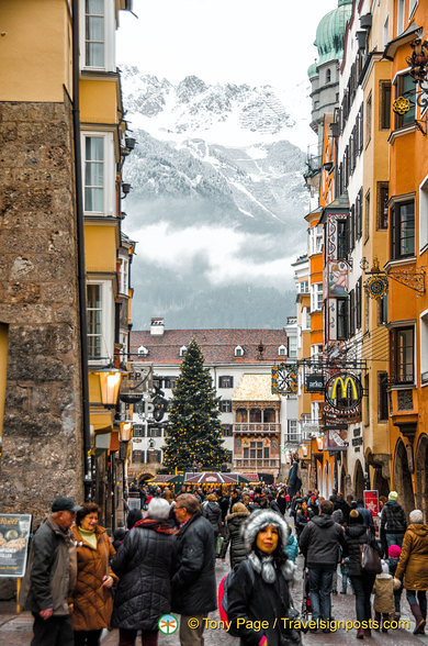 Stunning view of Innsbruck 