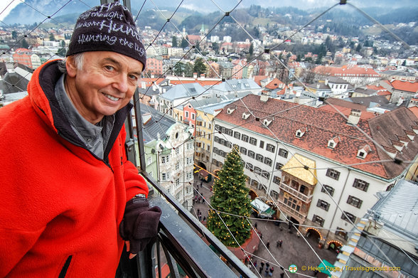 Tony on top of the Stadtturm