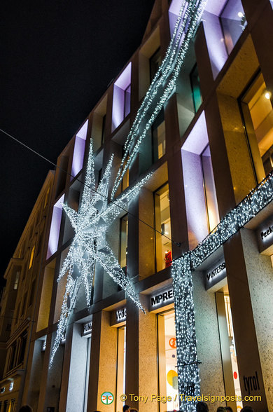 The glittery Swarovski Store