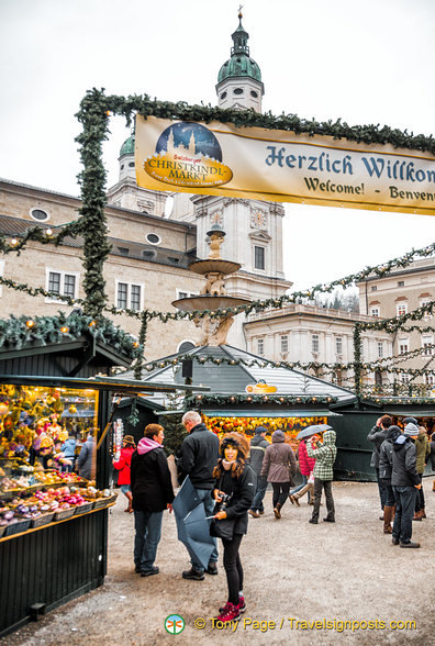 Me, at the Salzburg Domplatz Christkindlmarkt