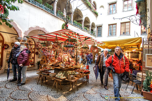 Tony on a shoot at the Salzburg Christkindlmarkt