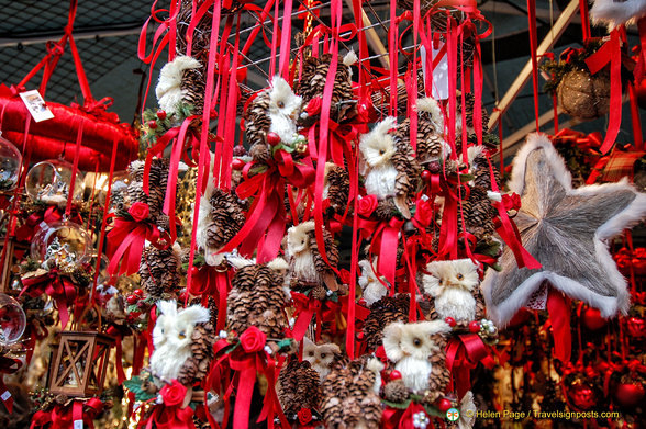 Pine cone Christmas decorations