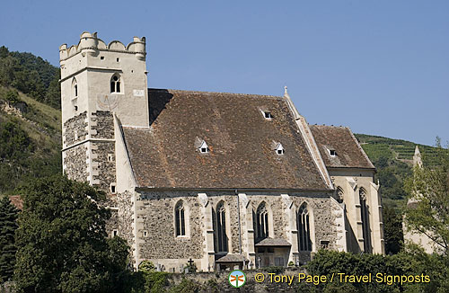 St Michael, one of the oldest fortified churches in the Wachau