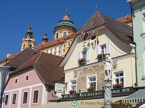 Statue of the Kolomanibrunnen, a sacred fountain