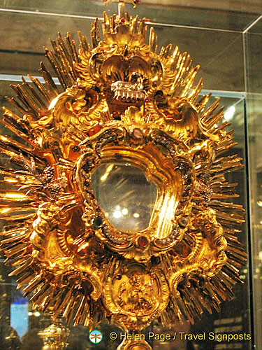 Detail of the Amalie Monstrance 