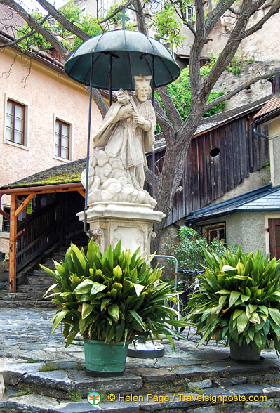 Statue of St John Nepomuk in Church Square