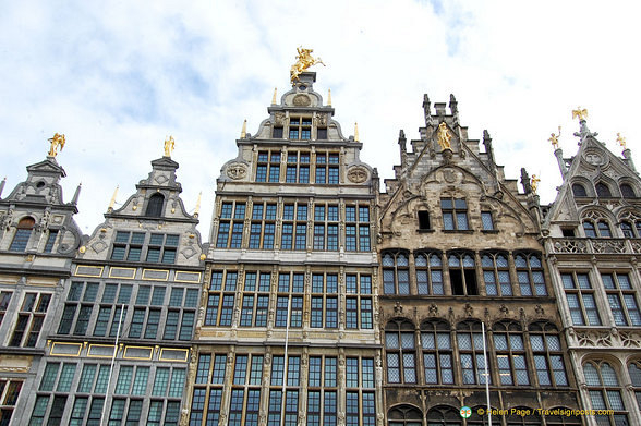 Guild houses on Grote Markt