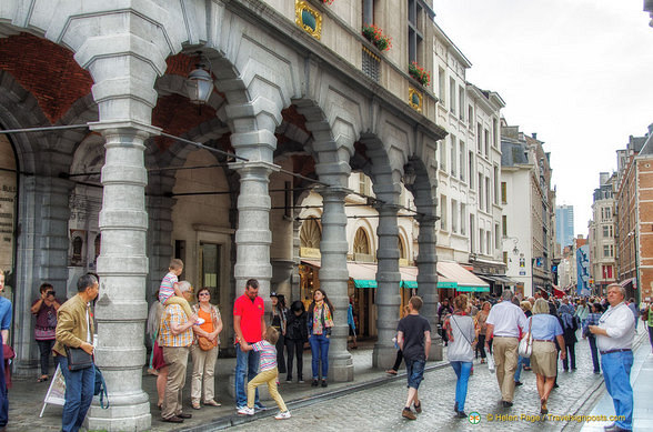 Rue Charles Buls just off the Grand-Place