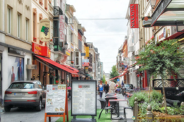 Rue Jourdan, is a food street in the Louiza area