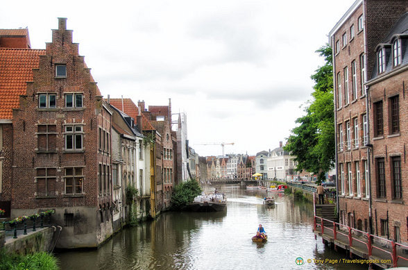 Boat trips on the River Leie