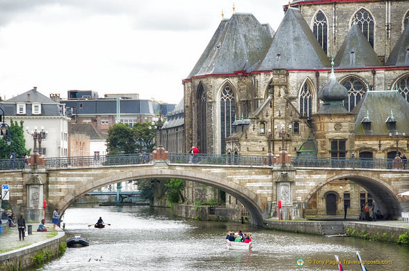 View of St. Michael's Bridge and St Michael's Church