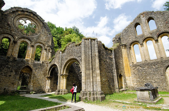 Orval Abbey ruins