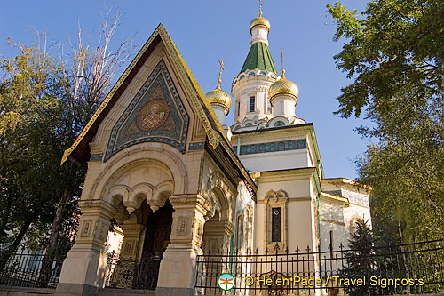 St. Nikolai Russian Church, built between 1907 and 1914