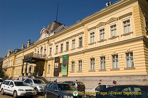 National Art Gallery is located in what was previously the Bulgarian Royal Palace