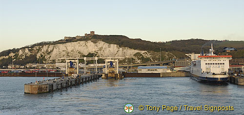 Channel Ferry and Road to Antwerp