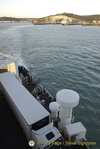 Channel Ferry and Road to Antwerp