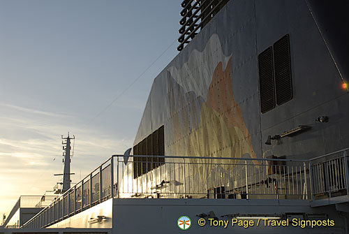 Channel Ferry and Road to Antwerp