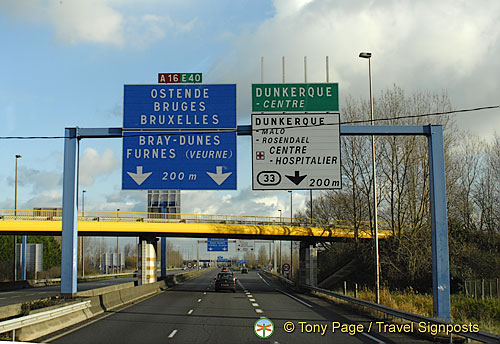 Channel Ferry and Road to Antwerp