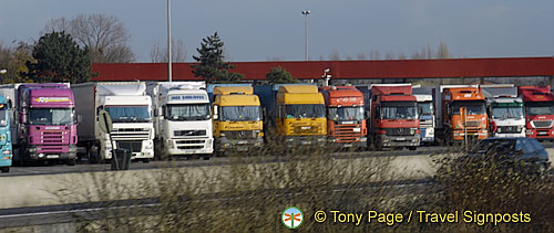 Channel Ferry and Road to Antwerp