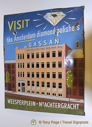 Antwerp diamond factory