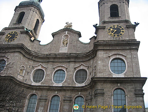 Twin-towered St. James Cathedral