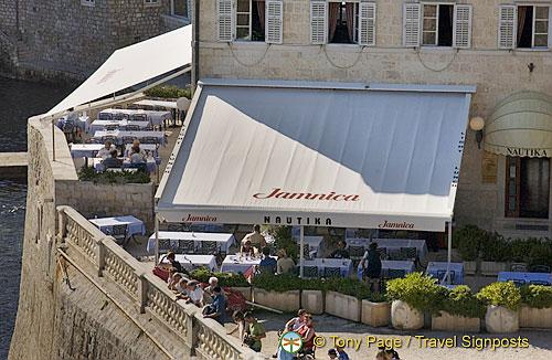 Nautika restaurant alongside the Pile Gate