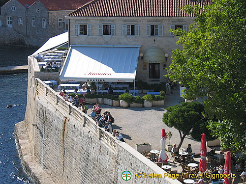 View of Nautika Restaurant near the Pile Gate