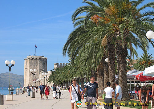 Kamerlengo Fortress and Esplanade in Trogir