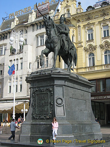 Govenor Ban Josip Jelacic statue