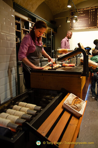 Kürtőskalács stall