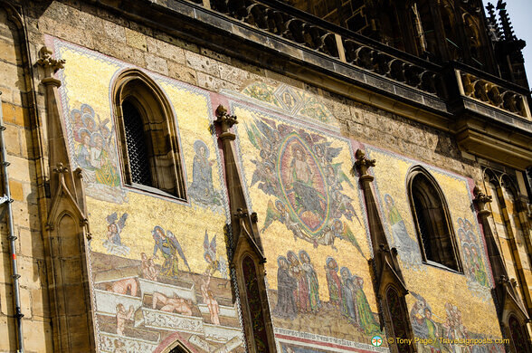 Golden Gate mosaic of the Last Judgment