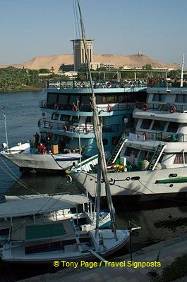 Arriving at Aswan.
[Aswan - Egypt]