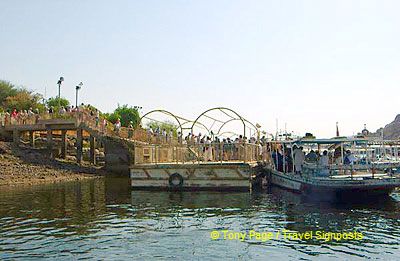 Arriving at Philae Island.

[Island of Philae - Aswan - Egypt]