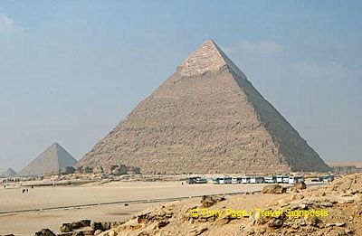 [The Giza Plateau - The Great Pyramids - Egypt]