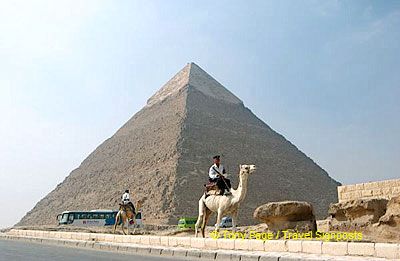 [The Giza Plateau - The Great Pyramids - Egypt]