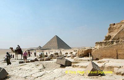 [The Giza Plateau - The Great Pyramids - Egypt]