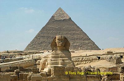 The Sphinx and the Pyramid of Khafrex