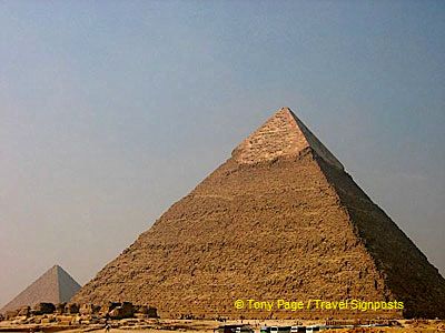 [The Giza Plateau - The Great Pyramids]