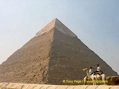 [The Giza Plateau - The Great Pyramids - Egypt]