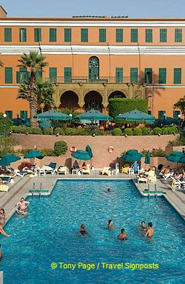 It was built for Empress Eugenie of France, wife of Napoleon III.
[Marriott Hotel - Cairo - Egypt]