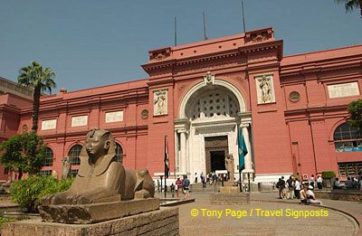 There are more than 120,000 items on display and just as many more stored in the basement.
[Egyptian Museum - Cairo - Egypt]