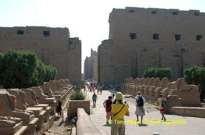 [Temple of Karnak - the Nile Valley - Egypt]