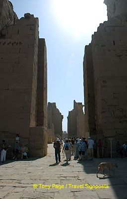 [Temple of Karnak - the Nile Valley - Egypt]