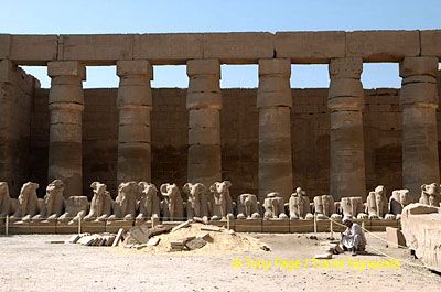 [Temple of Karnak - the Nile Valley - Egypt]