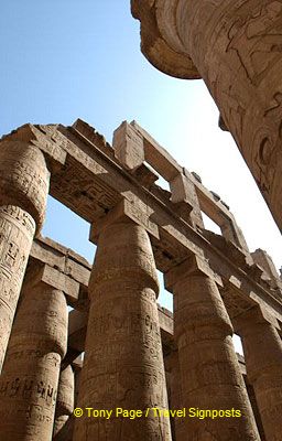 [Temple of Karnak - the Nile Valley - Egypt]