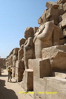 [Temple of Karnak - the Nile Valley - Egypt]