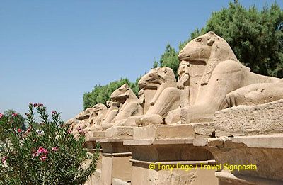 [Temple of Karnak - the Nile Valley - Egypt]