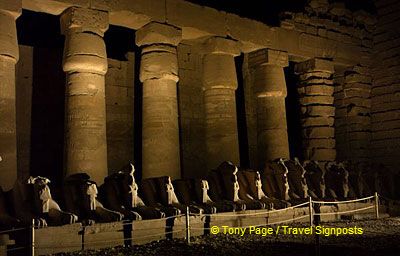 [Temple of Karnak - the Nile Valley - Egypt]