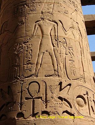 [Temple of Karnak - the Nile Valley - Egypt]