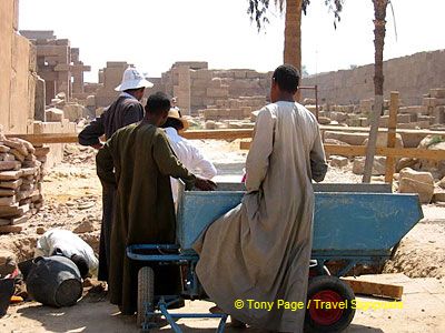 [Temple of Karnak - the Nile Valley - Egypt]